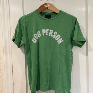 Green Dog Person T-Shirt